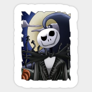 Jack Skellington Sticker